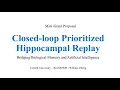 Lagu BioNB3500 Cornell University Explainer Video - Closed-loop PrioritizedHippocampal Replay