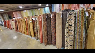 Loomcraft Fabric Outlet Walk-Through Burlington NC 2-1-2020