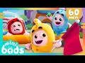 Download Lagu Minibods NEW! Yes Yes Vegetables | Eat Your Greens | Baby Oddbods Marathon | Funny Cartoons for Kids
