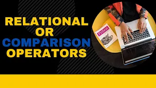 Relational Or Comparison Operators In Python Python Tutorials for beginners