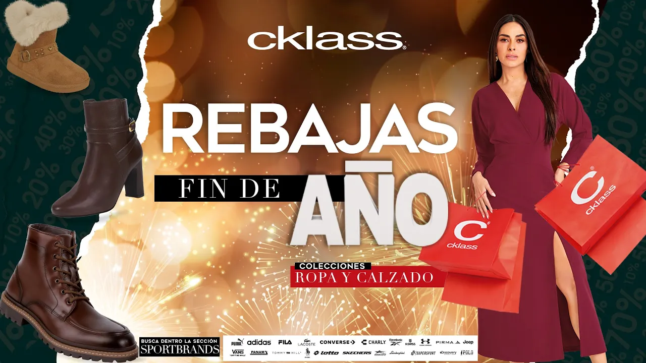 Cklass - Los mejores Catálogos de México — cklass — Rebajas Fin de Año (YouTube video ad)