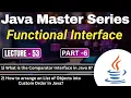 Functional Interface in Java Part-6 What is the Comparator Interface in Java 8 TPT