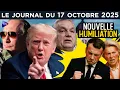 Download Lagu Poutine et Trump à Budapest, Macron encore humilié - JT du vendredi 17 octobre 2025