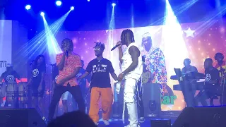 kelvynboy perform with kofi mole quamina mp twitch et al black star album launch