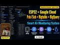81 ESP32 Google Cloud Bigtable BigQuery Smart Air Monitoring System IoT Project 3
