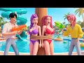 Lagu Jinu \u0026 Romance PUNISHED Rumi \u0026 Mira in the Water Park! 🔫 But FOR WHAT... 😱 | KPOP Demon Hunters