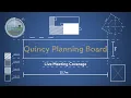 Quincy Planning Board July 29 2026