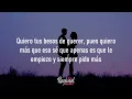 Como Quieras Quiero - Eden Muñoz (LETRA)
