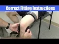 DonJoy Knee Brace Instructions ACL PCL LCL MCL Meniscus Osteoarthritis