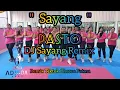 Lagu Sayang - Dance Tiktok - Pasto - DJ Sayang Remix Full Bass - Choreo @AdindaAeroZumba