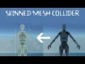 How to Add Skinned Mesh Collider In Unity