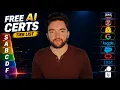 10 Best Free AI Certifications Ranked