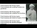 Download Lagu (SYAIR NADHZOM) SEBELUM TAWASUL JAMAAH ASYSYAHADATAIN