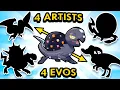 Lagu 4 Artists Design Evolved Forms for my Pokemon 5
