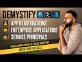 Understanding App Registrations Enterprise Apps Service Principals