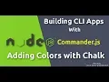Node JS CLI Tutorials - Adding Colors To Your CLI with Chalk