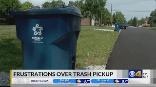 Indy area neighborhoods and suburbs face delays in trash pick-up