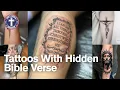 Bible verse for super cool tattoo of your life