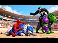 Lagu 🦁🕷️SPIDERMAN Wins The Magic Legendary LION Racing Championship – Epic Racing Challenge
