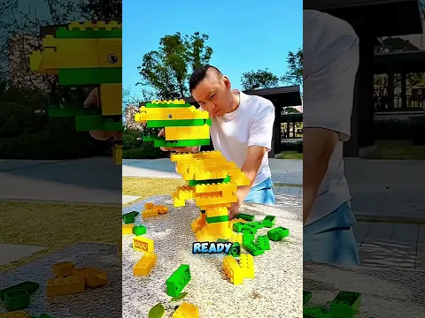 Dad vs Son Dinosaur Battle! 🦖🔥 #shorts