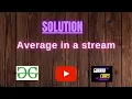 Average in a stream GeeksforGeeks s Problem Solving Solution Gorakh Codes