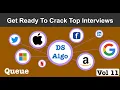 DS Algo Queue - Basics Implementation Using Stack Linked List Circular Array