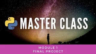 Module 1 Final Project Python Master Class