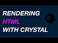 Rendering HTML with Crystal in Lucky