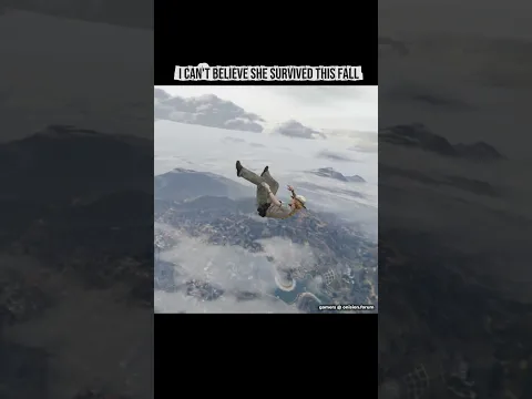 wow! she stood back up!? #gtav #grandtheftauto5 #gta