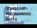 STM32 basic tutorial UART Part-1