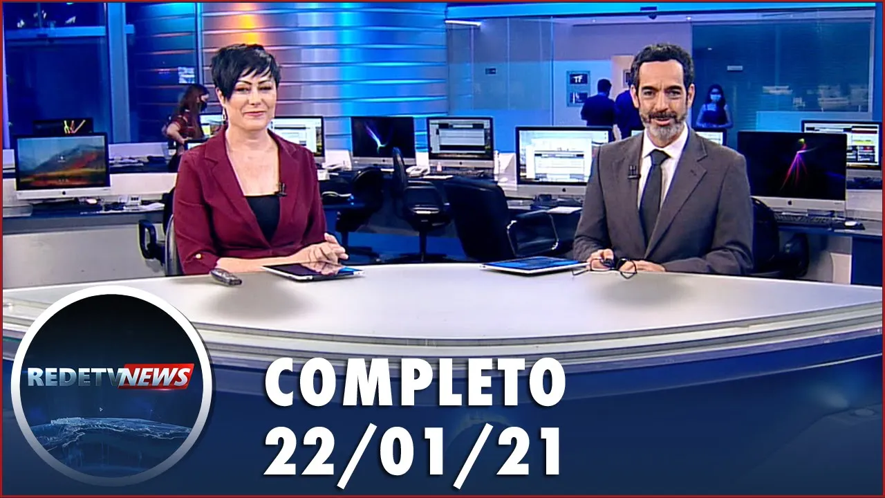 RedeTV News (22/01/21) | Completo