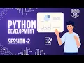 Python Development Training Session-2 Infotact Solutions