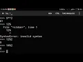 Basic python programming variables and data swapping variables tutorial05