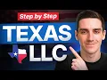 Texas LLC - How to Start an LLC in Texas in 10 Minutes 2026