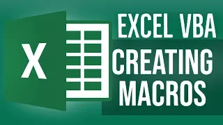 Excel VBA Tutorial for Beginners 4 - Macros In Visual Basic For Applications