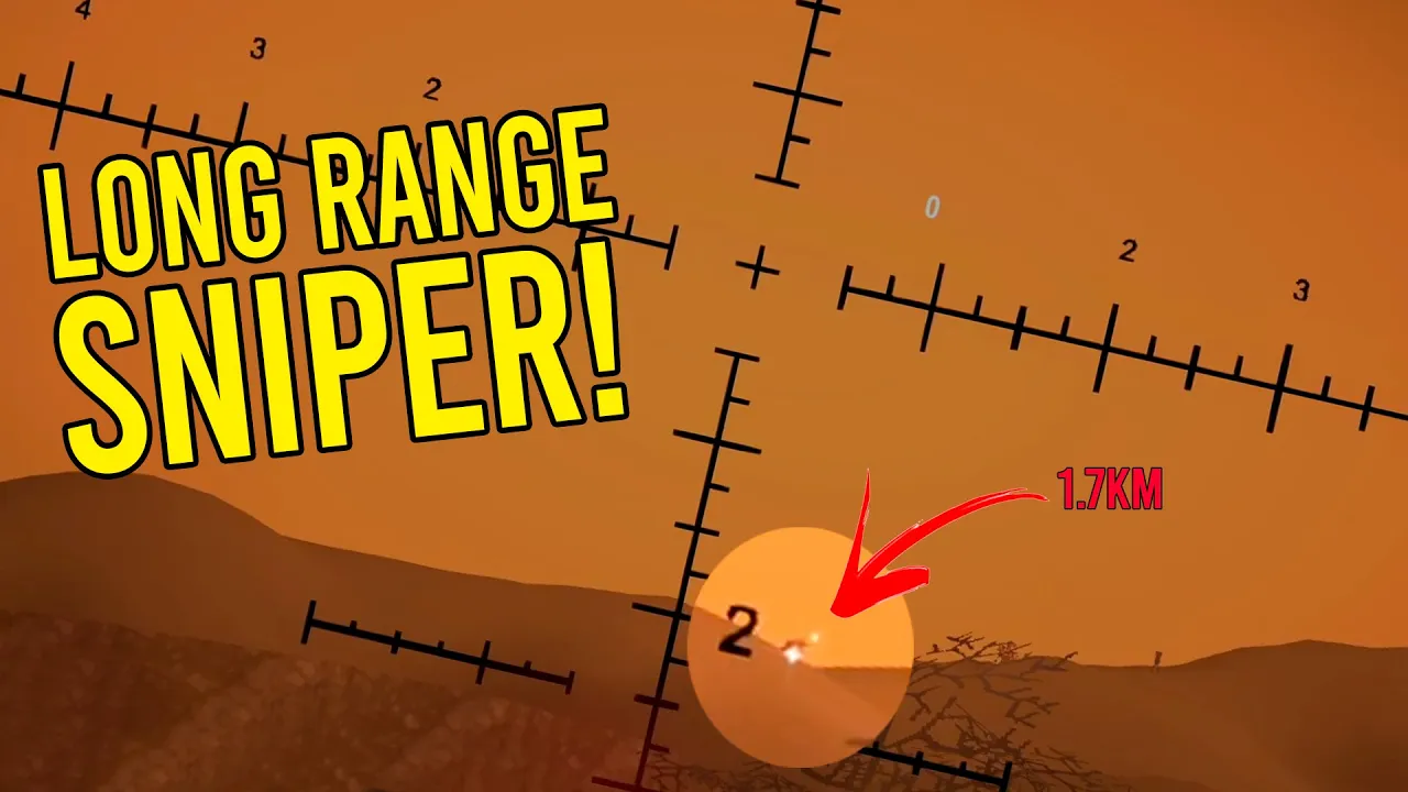 Sim, tem LONG RANGE no Battlebit! (Física SENSACIONAL!)