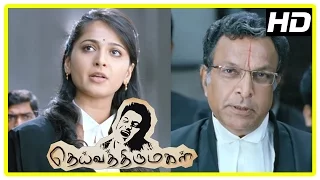 deiva thirumagal emotional court scenes vikram anushka amala paul santhanam baby sara
