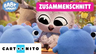 Die Baby Lemminge spielen mit ihren Freunden aus dem Wald! 🦝🦉 | Compilation | Cartoonito