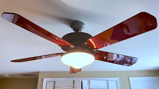 Washed Bronze Casablanca Panama Ceiling Fan c 2002