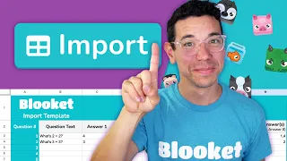 Create Blooket Question Sets FAST Spreadsheet Import