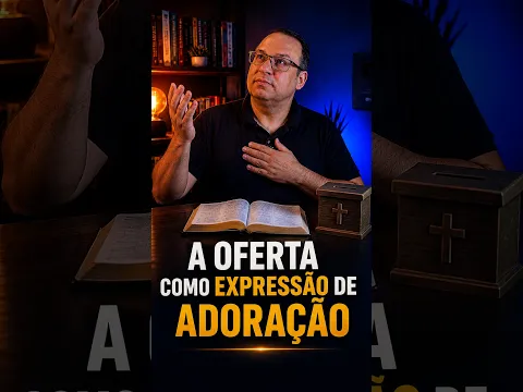 A oferta como expressão de adoração (Felipe Seabra)