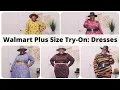 Walmart Plus Size Try-On 5 Terra and Sky Dresses Time and Tru Booties Amazon Fedoras Fashion