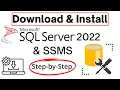Download Install Microsoft SQL Server 2022 on Windows 10 Install SQL Server Management Studio
