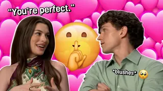 Tom Holland and Anne Hathaway being cute together for 10 minutes straight 🥰
