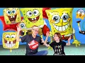 Download Lagu Giant Spongebob Squarepants Balloon | He POPPED! Airwalker Gliding Helium Inflation! Sun Bleached!