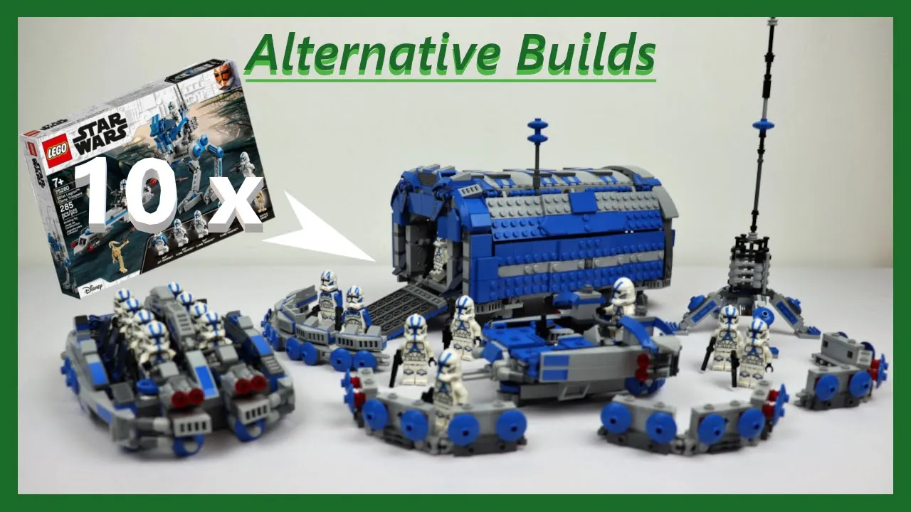 Lego Star Wars Republic Dropship with AT-OT Walker Indonesia! | Unboxing and Speed build