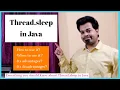 Thread sleep in Java Java Tutorials Selenium-Java Automation Engineer