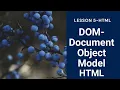DOM-Document Object Model Lesson 5 CODEBERRY