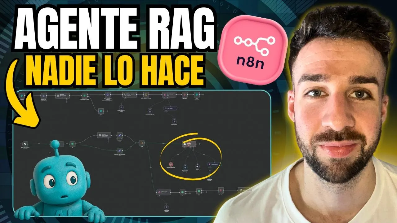⚠️Lo que Nadie te Enseña para Implementar un Agente IA RAG Avanzado en n8n y Qdrant PLANTILLA GRATIS
