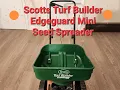Scotts Turf Builder Edgeguard Seed Spreader Walk Through